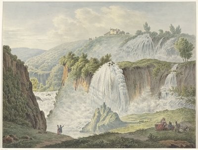 Utsikt over Tivoli-fossen av Daniël Dupré