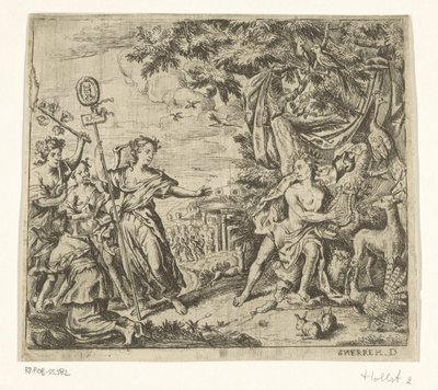 Orpheus og Maenadene i Ciconia av Daniël Herreyns (I)