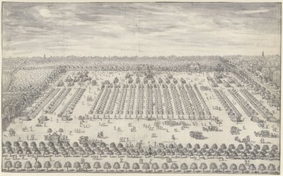 Leir nær Haag, 1742 av Daniël Marot (II)