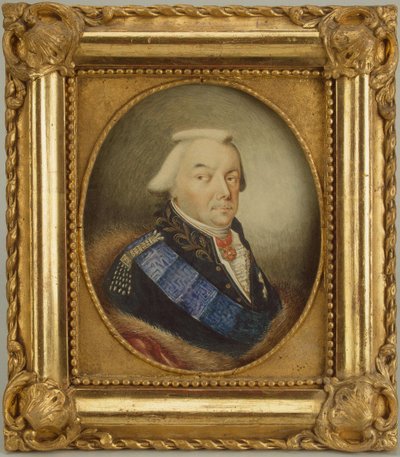 Portrett av prins Nikolai Borisovich Yusupov 1750-1831, 1790-tallet av Danila Grigoryevich Zhernovoi