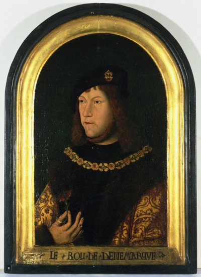 Fredrik I (1471-1533) konge av Danmark, ca. 1520 (olje på panel) av Danish School