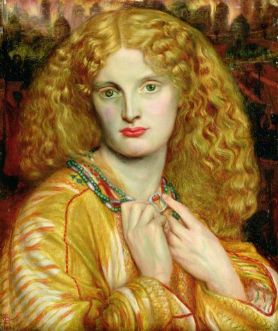 Helen av Troy av Dante Gabriel Charles Rossetti