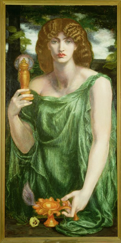 Mnemosyne av Dante Gabriel Charles Rossetti