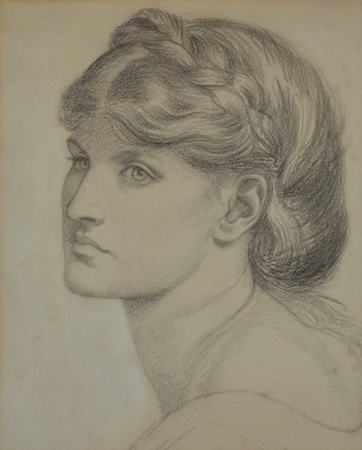 Portrett av Alexa Wilding, en studie for 