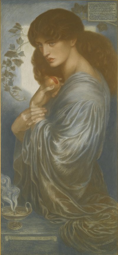 Proserpina av Dante Gabriel Charles Rossetti