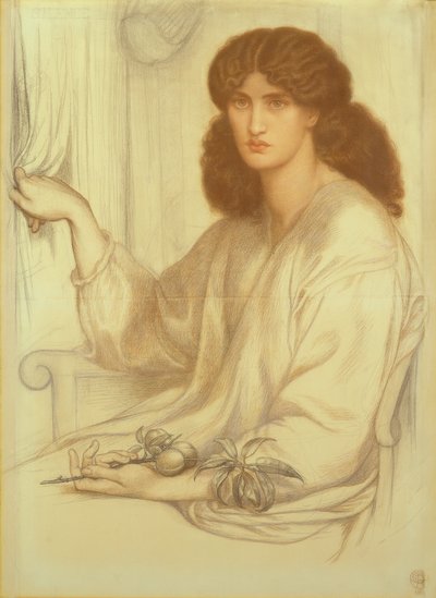 Stillhet, 1870 av Dante Gabriel Charles Rossetti