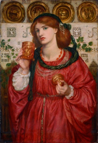 The Loving Cup, 1867 av Dante Gabriel Charles Rossetti