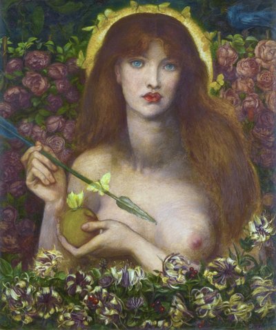 Venus Verticordia (Venus hjerteskifteren) - Verk av Dante Gabriel Rossetti (1828-1882) av Dante Gabriel Charles Rossetti