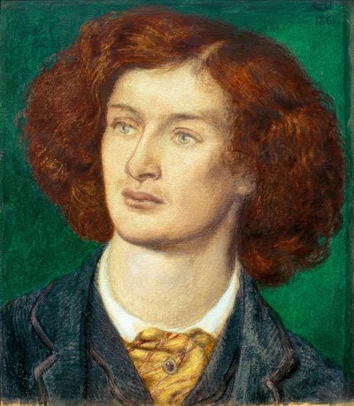 Algernon Charles Swinburne av Dante Gabriel Charles Rossetti
