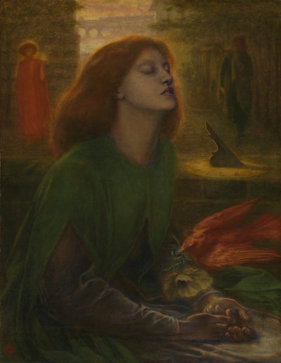 Beata Beatrix av Dante Gabriel Rossetti