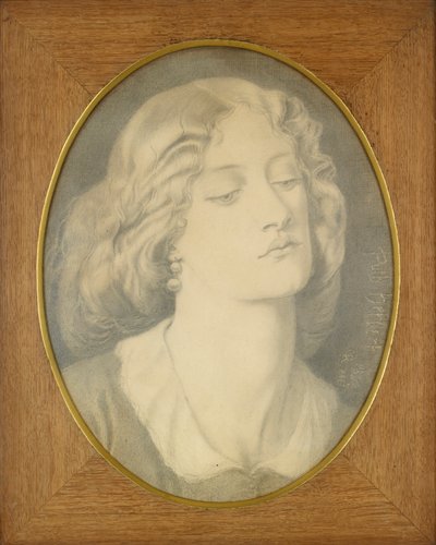Louisa Ruth Herbert, 1858 av Dante Gabriel Rossetti