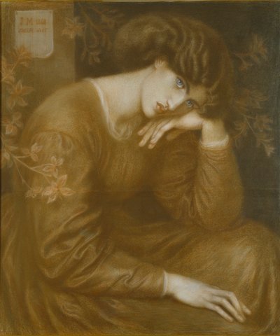 Reverie, 1868 av Dante Gabriel Rossetti