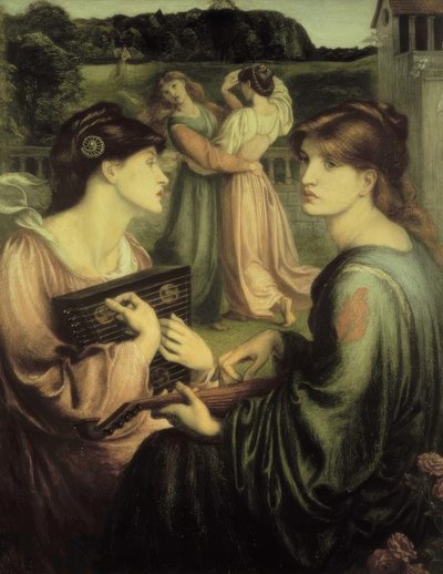 The Bower Meadow av Dante Gabriel Charles Rossetti