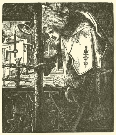 Fra Tennysons dikt av Dante Gabriel Charles Rossetti