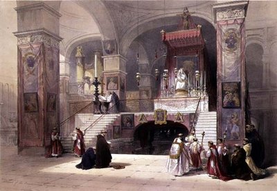 Bebudelsens kapell, Nasaret, 28. april 1839, plate 32 fra bind I av 
