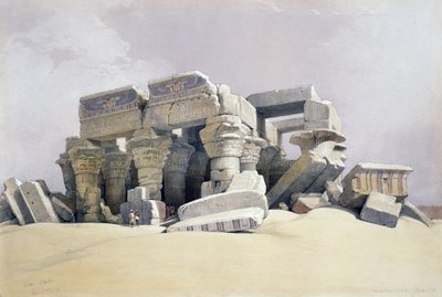 Kom Ombo, 21. november av David (after) Roberts