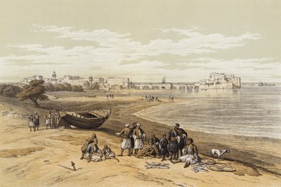 Sidon (farge litho) av David (after) Roberts