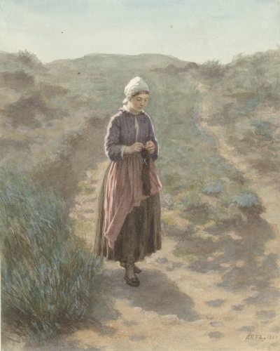 I sanddynene i Zandvoort av David Adolph Constant Artz