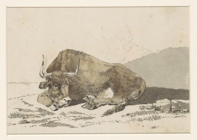 Liggend runde av David Alphonse de Sandoz Rollin