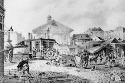Covent Garden-markedet, 1824 av David Barber