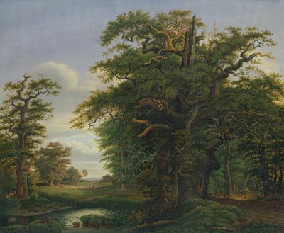 Eik, 1847 av David Christopher Mettlerkamp