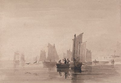 Fiske utenfor Hastings av David Cox