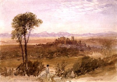 Lancaster (akvarell over blyant på papir) av David Cox