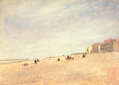 Rhyl Sands, ca. 1854 (olje på lerret) av David Cox