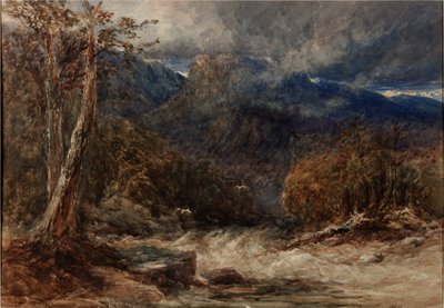 The Meeting of the Waters av David Cox