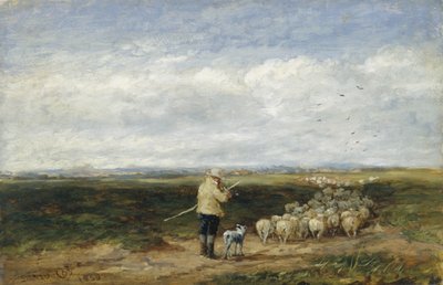 Hyrden, flokkens retur av David Cox