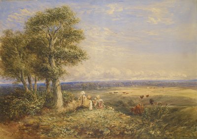 The Skylark, 1848 av David Cox