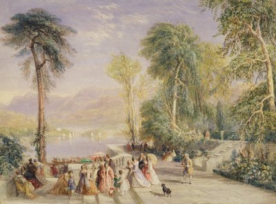 Windermere under regattaen av David Cox