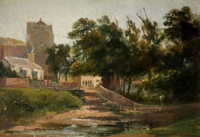 All Saints Church, Hastings, 1813. av David Cox the elder