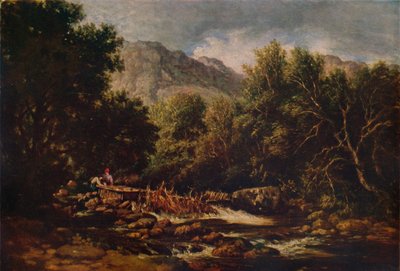 På Lledr, c1844 av David Cox the elder