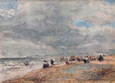 Rhyl Sands, c1850 av David Cox the elder