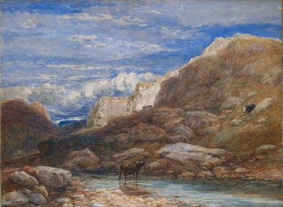 Utfordringen, 1853 av David Cox the elder