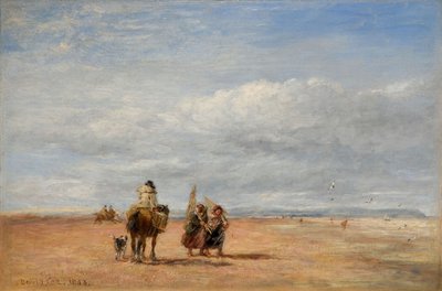 The Shrimpers, 1853. av David Cox the elder