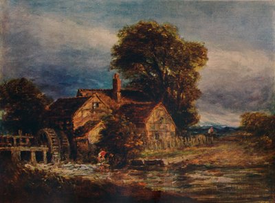 Vannhjulet, c1839 av David Cox the elder