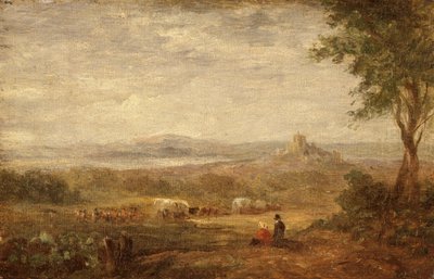 Utsikt nær Lancaster, c1810. av David Cox the elder