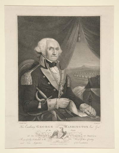 Hans eksellens George Washington Lieu.t Gen.l av David Edwin