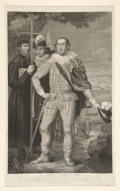 Landingen til Christopher Columbus av David Edwin