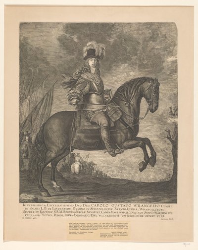 Den mest illustrerte og utmerkede Dmo. MR. Charles Gustav Wrangel (...) av David Ehrenstrahl
