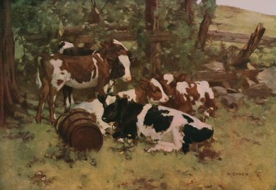 Tilfredshet, c1903, c1930. av David Gauld