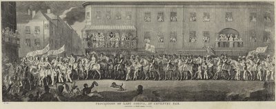 Prosesjon av Lady Godiva på Coventry Fair av David Gee