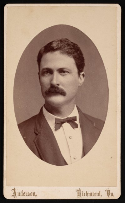 Portrett av George Washington Custis Lee 1832-1913, 1876. av David H. Anderson