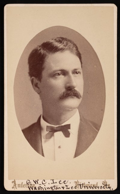 Portrett av George Washington Custis Lee 1832-1913, 1876. av David H. Anderson