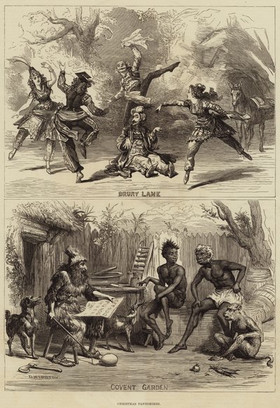 Julepantomimes av David Henry Friston