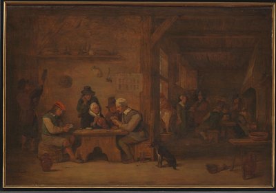 Interiøret i et vertshus av David I Teniers