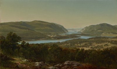 Utsikt fra Garrison, West Point, New York av David Johnson