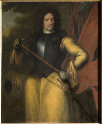 Erik Dahlbergh (1625-1703), Graf, Feldmarschall, Generalgouverneur, königlicher Rat av David Klöcker Ehrenstrahl